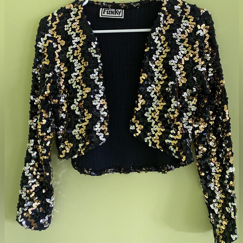 Vintage Funky Jacket Strap +Matching Tube-Top